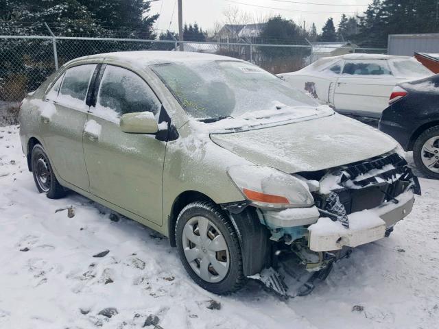 JTDBT923881191071 - 2008 TOYOTA YARIS GREEN photo 1