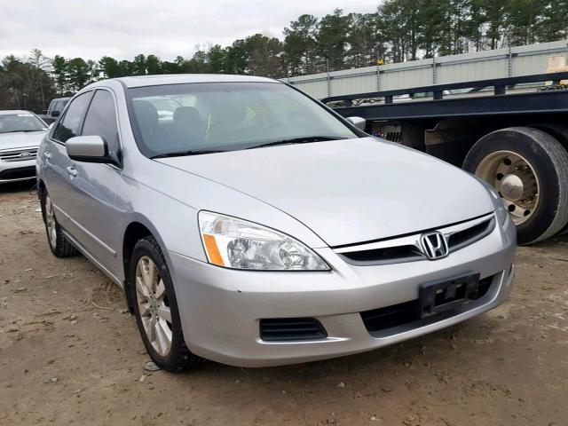 1HGCM66527A099272 - 2007 HONDA ACCORD EX SILVER photo 1