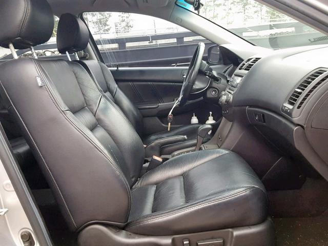 1HGCM66527A099272 - 2007 HONDA ACCORD EX SILVER photo 5