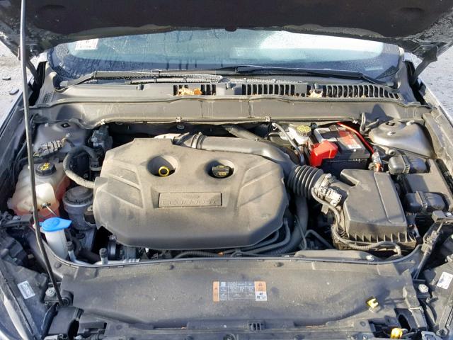 3FA6P0K99DR136432 - 2013 FORD FUSION TIT GRAY photo 7