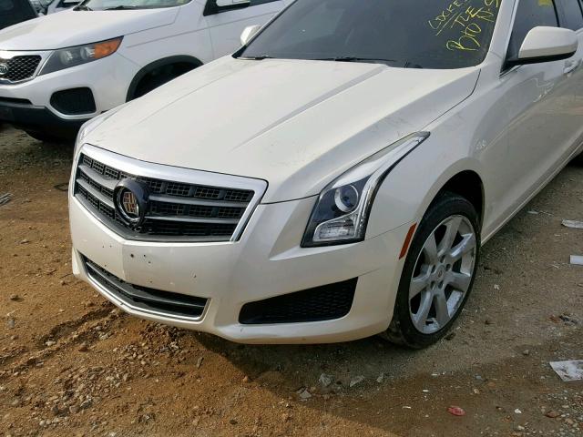 1G6AA5RX7D0175384 - 2013 CADILLAC ATS WHITE photo 9