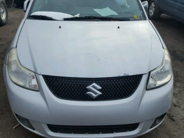 JS2YC5A37C6300027 - 2012 SUZUKI SX4 LE SILVER photo 7