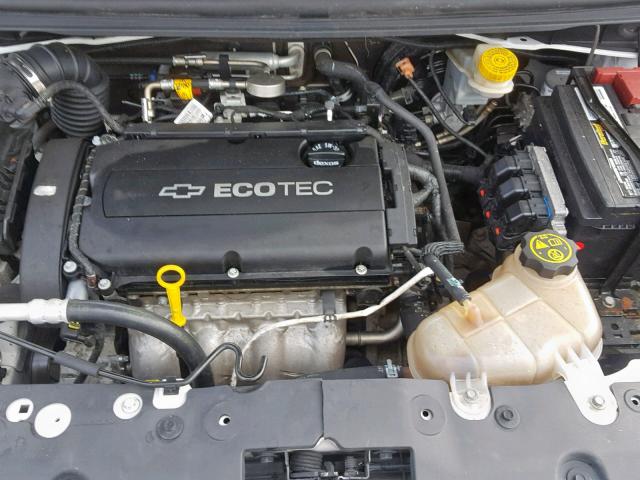 1G1JA5SH3D4155456 - 2013 CHEVROLET SONIC LS WHITE photo 7