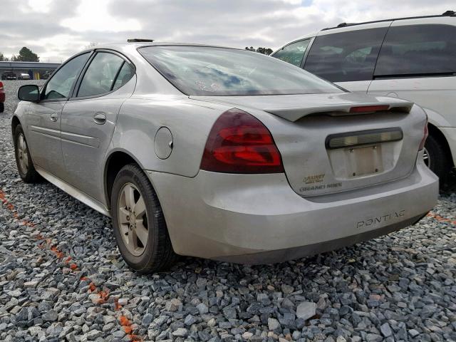 2G2WP552871222186 - 2007 PONTIAC GRAND PRIX SILVER photo 3