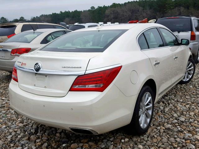 1G4GB5G34EF190892 - 2014 BUICK LACROSSE CREAM photo 4