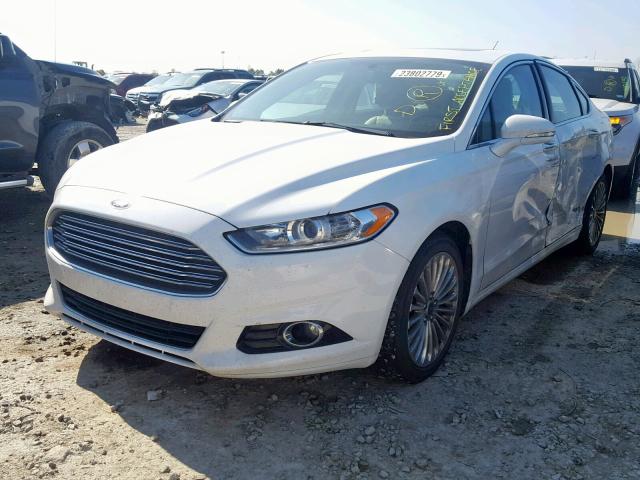 3FA6P0K93FR268511 - 2015 FORD FUSION TIT WHITE photo 2