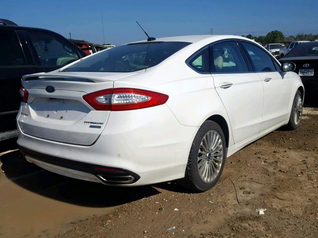 3FA6P0K93FR268511 - 2015 FORD FUSION TIT WHITE photo 4