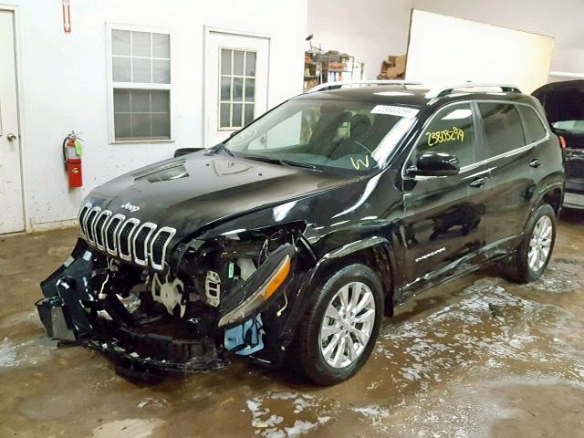 1C4PJMJX2JD594437 - 2018 JEEP CHEROKEE O BLACK photo 2