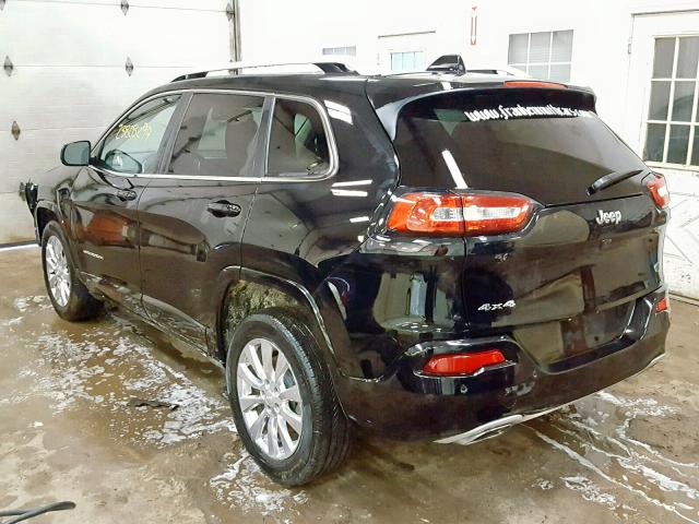 1C4PJMJX2JD594437 - 2018 JEEP CHEROKEE O BLACK photo 3