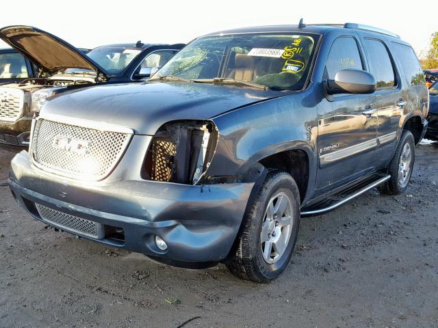 1GKFK63867J278791 - 2007 GMC YUKON DENA BLUE photo 2