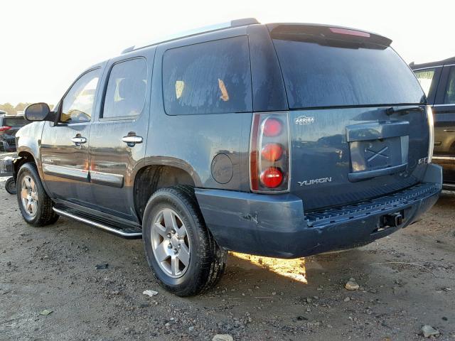 1GKFK63867J278791 - 2007 GMC YUKON DENA BLUE photo 3