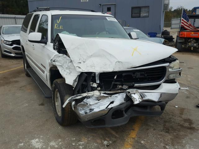 3GKEC16Z44G261713 - 2004 GMC YUKON XL C WHITE photo 1