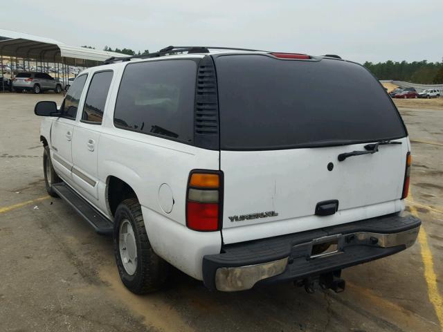 3GKEC16Z44G261713 - 2004 GMC YUKON XL C WHITE photo 3