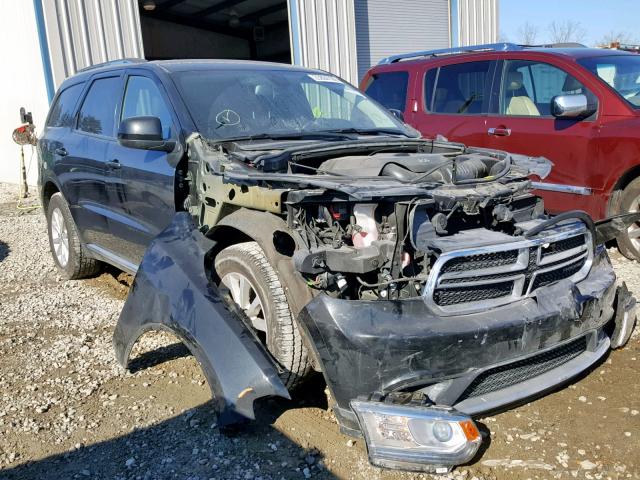 1C4RDHAG3FC145529 - 2015 DODGE DURANGO SX BLACK photo 1
