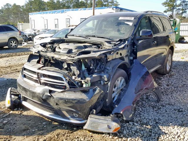 1C4RDHAG3FC145529 - 2015 DODGE DURANGO SX BLACK photo 2
