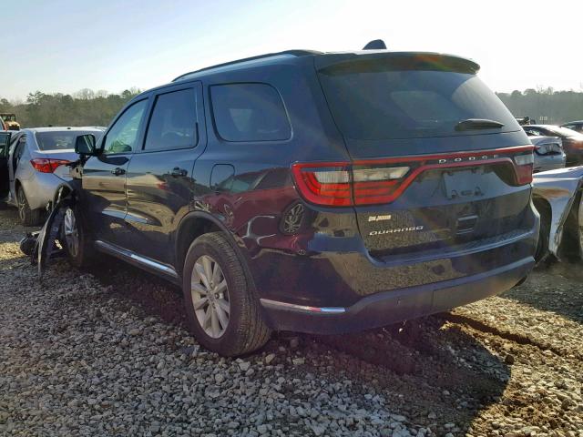1C4RDHAG3FC145529 - 2015 DODGE DURANGO SX BLACK photo 3