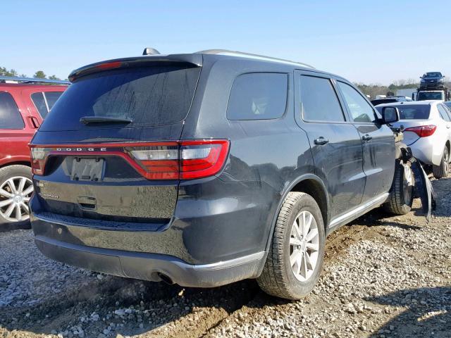 1C4RDHAG3FC145529 - 2015 DODGE DURANGO SX BLACK photo 4