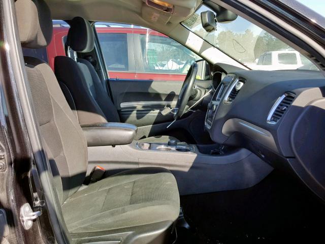 1C4RDHAG3FC145529 - 2015 DODGE DURANGO SX BLACK photo 5