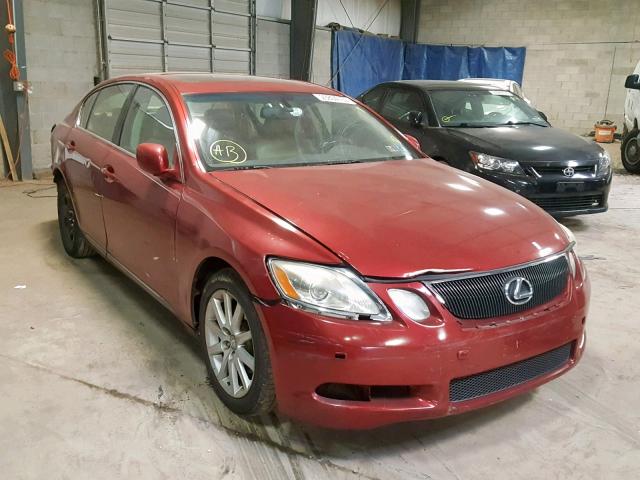 JTHBH96S565024027 - 2006 LEXUS GS GENERAT RED photo 1