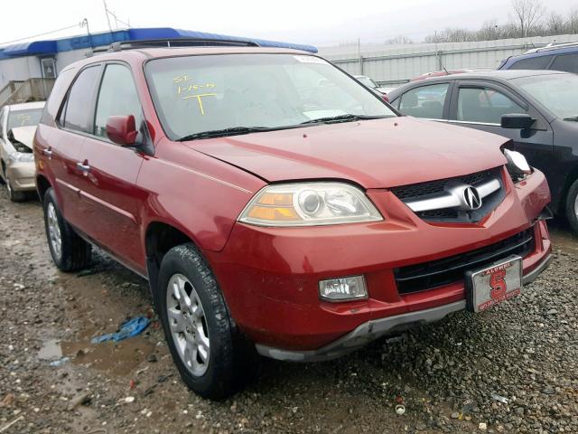 2HNYD18886H525880 - 2006 ACURA MDX TOURIN RED photo 1