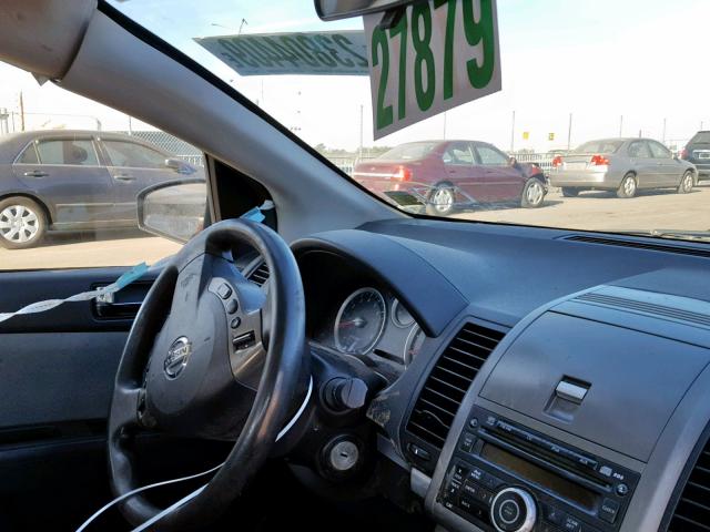 3N1AB6AP5AL627927 - 2010 NISSAN SENTRA 2.0 SILVER photo 9