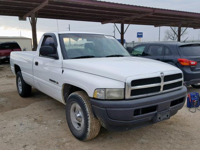 1B7HC16X51S749435 - 2001 DODGE RAM 1500 WHITE photo 1