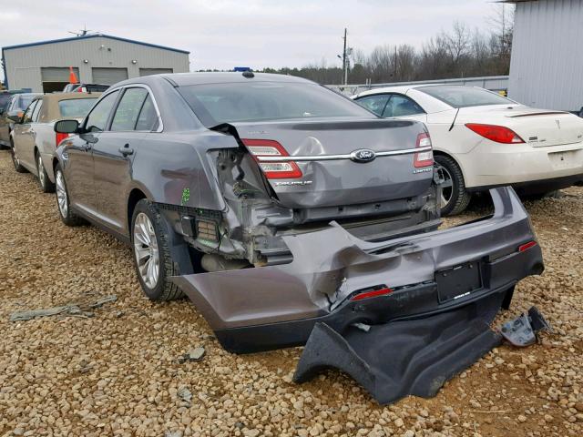 1FAHP2F89DG131390 - 2013 FORD TAURUS LIM GRAY photo 3