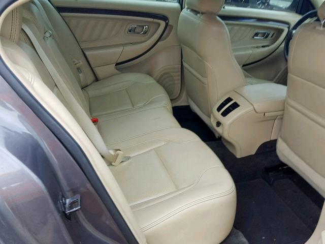 1FAHP2F89DG131390 - 2013 FORD TAURUS LIM GRAY photo 6