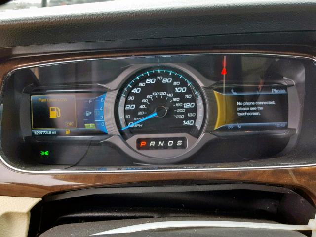 1FAHP2F89DG131390 - 2013 FORD TAURUS LIM GRAY photo 8