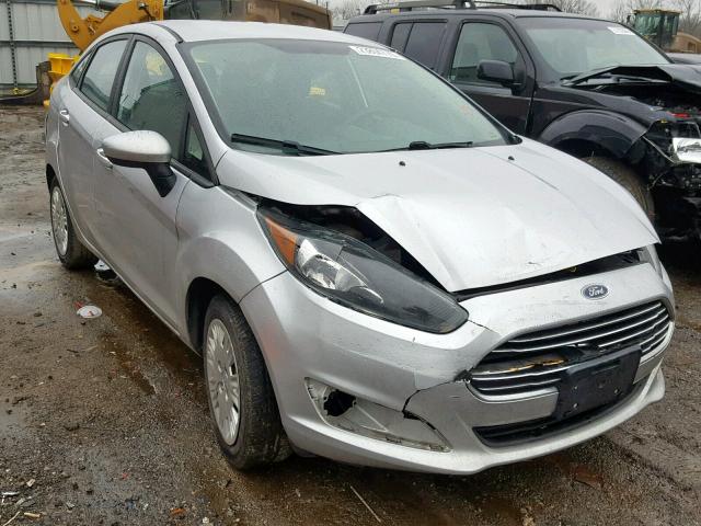 3FADP4AJXEM226827 - 2014 FORD FIESTA S SILVER photo 1