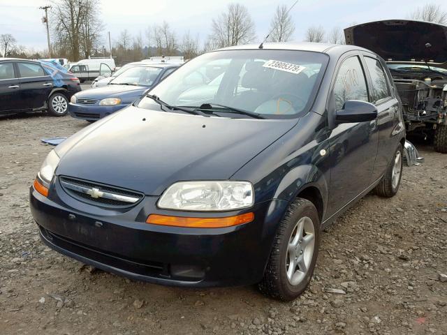 KL1TD62615B356112 - 2005 CHEVROLET AVEO BASE Qara foto 2