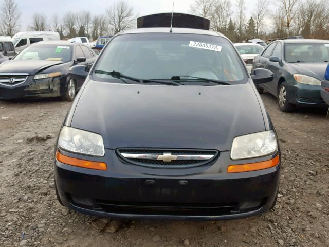 KL1TD62615B356112 - 2005 CHEVROLET AVEO BASE Qara foto 9