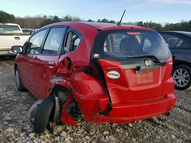 JHMGE8H39DC030355 - 2013 HONDA FIT RED photo 3