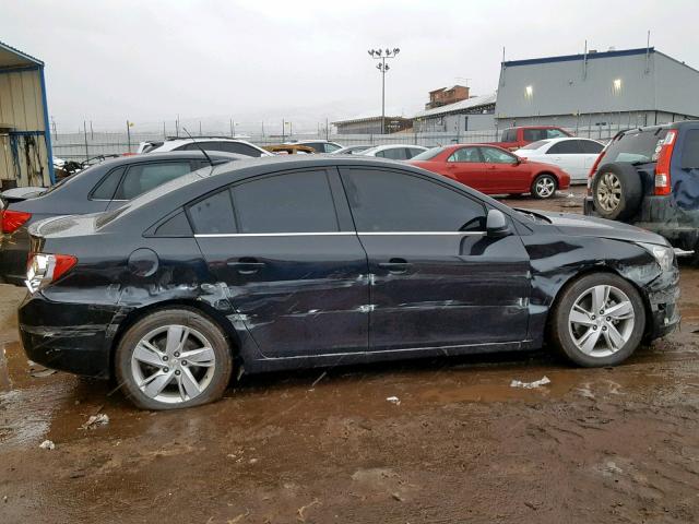 1G1P75SZ3E7219660 - 2014 CHEVROLET CRUZE BLACK photo 9