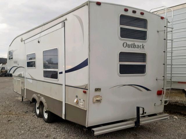4YDF29F235G910948 - 2005 KEYSTONE OUTBACK WHITE photo 3