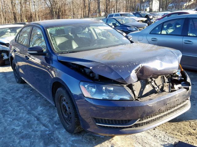 1VWAT7A30FC102383 - 2015 VOLKSWAGEN PASSAT S BLUE photo 1