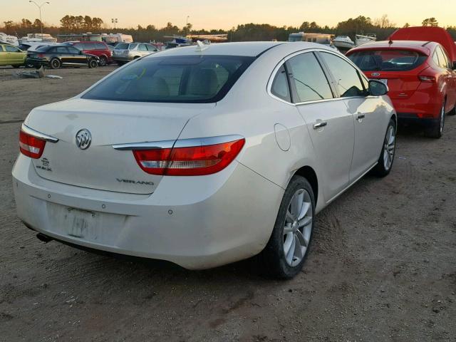 1G4PR5SK5C4136794 - 2012 BUICK VERANO CON WHITE photo 4