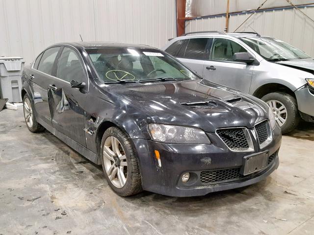 6G2ER57789L171626 - 2009 PONTIAC G8 BLACK photo 1