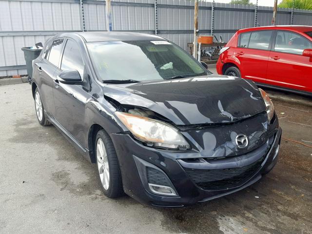 JM1BL1H53A1214272 - 2010 MAZDA 3 S BLACK photo 1