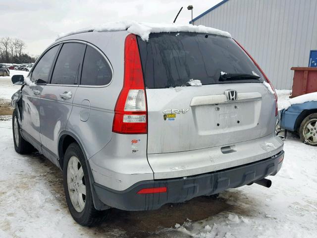 JHLRE38719C008263 - 2009 HONDA CR-V EXL SILVER photo 3