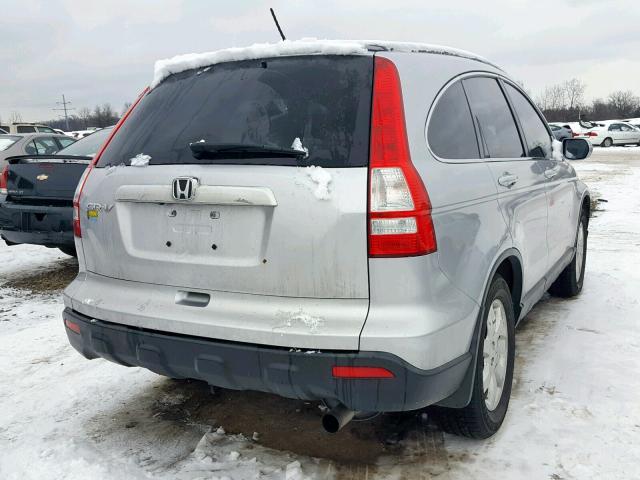 JHLRE38719C008263 - 2009 HONDA CR-V EXL SILVER photo 4