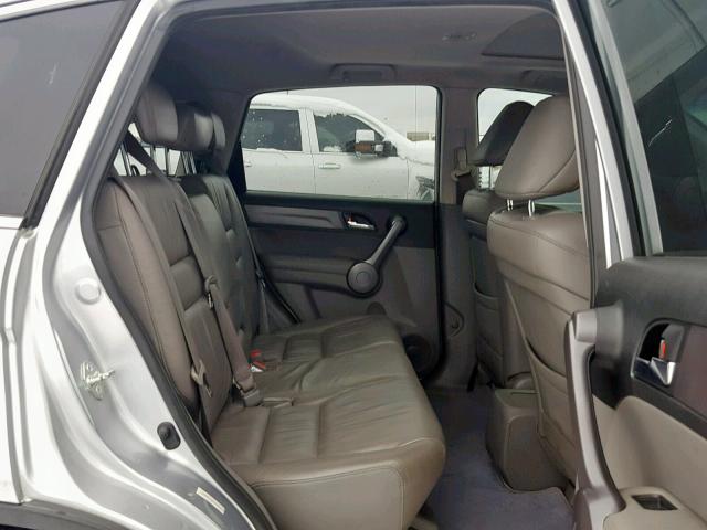 JHLRE38719C008263 - 2009 HONDA CR-V EXL SILVER photo 6