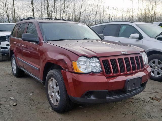 1J8GR48K28C122170 - 2008 JEEP GRAND CHER RED photo 1