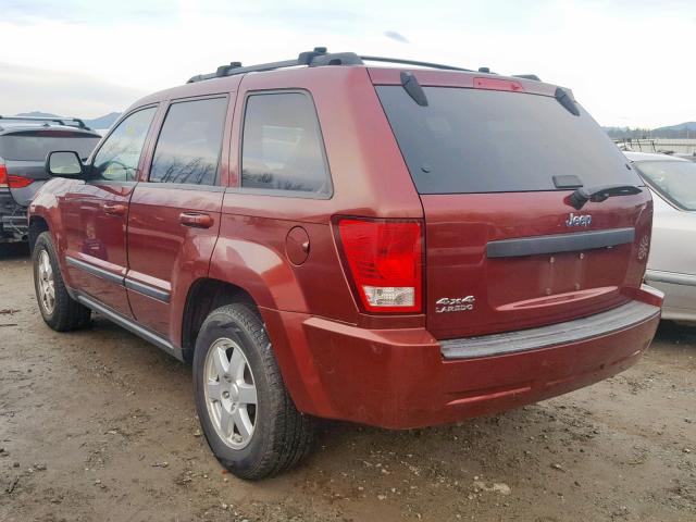 1J8GR48K28C122170 - 2008 JEEP GRAND CHER RED photo 3