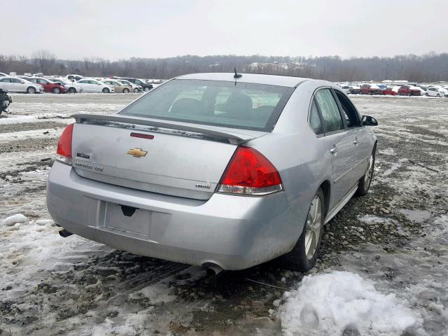 2G1WC5E38G1153024 - 2016 CHEVROLET IMPALA LIM SILVER photo 4