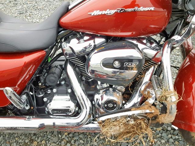 1HD1KHC19KB607456 - 2019 HARLEY-DAVIDSON FLTRX 勃艮第红 照片 7