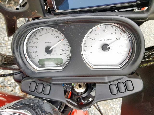 1HD1KHC19KB607456 - 2019 HARLEY-DAVIDSON FLTRX 勃艮第红 照片 8