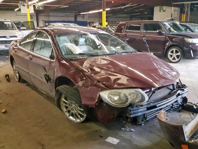 2C3AE66G61H721647 - 2001 CHRYSLER 300M RED photo 1