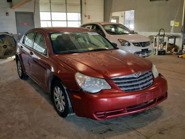 1C3CC4FB3AN166445 - 2010 CHRYSLER SEBRING TO MAROON photo 1