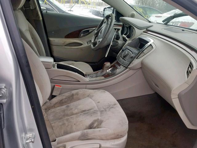 1G4GA5GR0CF166206 - 2012 BUICK LACROSSE SILVER photo 5